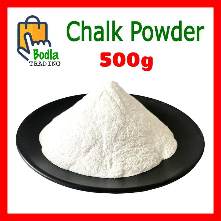 500 Gram Chalk Powder - Chalk Mitti- Chalk Powder Mitti for Multi use as Eating, Filling, Writing, Polishing and a lot more uses.