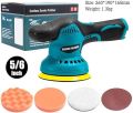 Cordless Polisher for Car Detailing with 1 pcs DC 18V 1500mAh Batteries & Charger Cordless Car Buffer Polisher Variable Speeds Portable Sander for Car Waxing/Buffing/Scratch Repairing. 