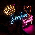 Customized NEON Sign Board - Name Plate - 4 Letters Alphabets. 