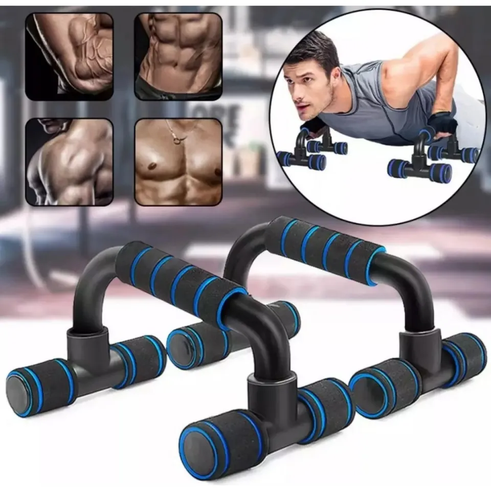 Foam Grip Handle Push Up Stand Bar for Chest Press, Home Gym