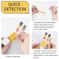 80 Strips Full Range 1-14 pH Test Paper Strips Litmus Testing Kit for car coolant, moisturized soap, lemon juice, milk, liquid detergent, and so on.. 