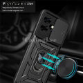 For infinix Smart 8 Case Armor Ring Case Cover Adsorb Car Holder Shockproof Camera Protection Cover for infinix Smart8 Back Cover Phone Cases. 