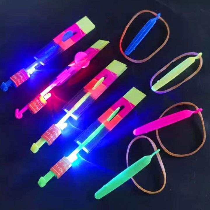 Flying Copter With LED Lights Pack of 10 | Daraz.pk