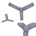 Waterproof Ceiling Fan Covers 4-Piece Set with Motor Cover in Grey/Black Ceiling Fan Cover washable. 