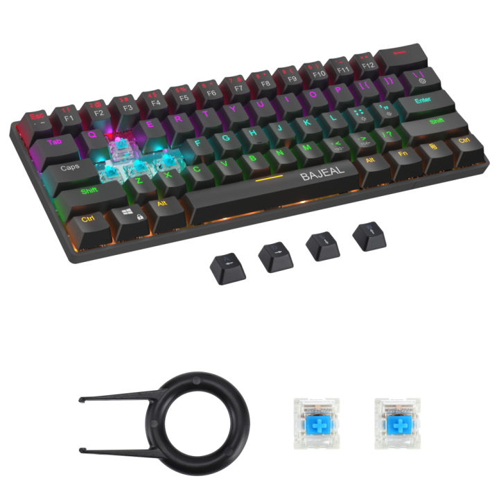 61%20key%20Blue%20Switch%20Mechanical%20Keyboard%20Wireless%20Bluetooth%20Type-c%20Charging%20Keyboard%20-%20Image%203
