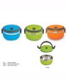 1 Layer Lunch Box Stainless Steel. 