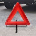 PRACTICAL CAR TRIANGLE EMERGENCY WARNING SIGN FOLDABLE REFLECTIVE SAFETY ROADSIDE LIGHTING STOP SIGN TRIPOD WARNING TRIPOD. 