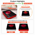 Glam Gas Hot Glow-912 2200W Infrared Ceramic Cooker | Electric Hot Plate Choolah | Energy Saving. 