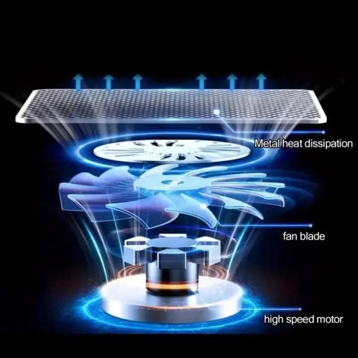 Laptop%20Cooling%20Pad%20Dual%20Fan%20With%20RGB%20Lights%20-%20Cooling%20Stand%208%20Fan%20With%207%20Gear%20To%20Adjust%20Height%20-%20For%20Upto%2020"%20Laptops%20-%20USB%20Powered%20Connection%20-%20Image%207