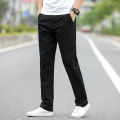 Mens Pants in Black color Cotton Jeans Material - Men's Formal and Casual Wear. 