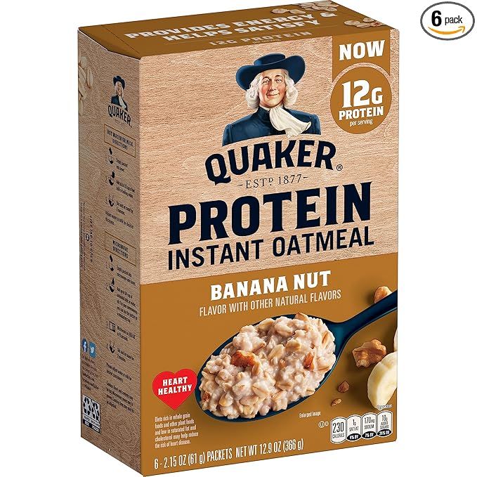 Quaker, Protein Instant Oatmeal, 300g