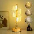 Table Lamp, Modern Curved Acrylic Light, Night Light with Colors Changing, Cordless, Rechargeable Lamp with USB Charging, Home Decor Light for Birthday Christmas Gift (Lamp Strip). 