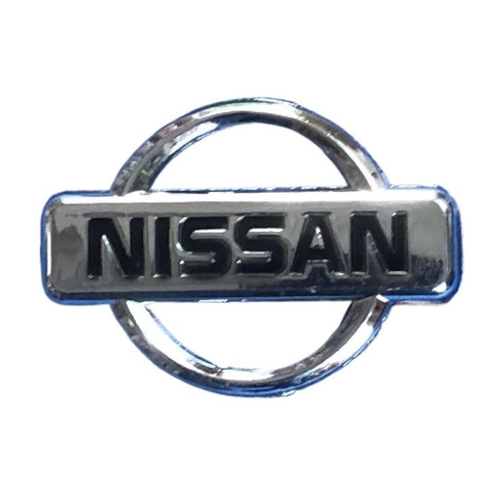 Nissan%20Plastic%20Stylish%20Logo%20Silver%2003%20Inches%2001%20Piece%20-%20Image%204