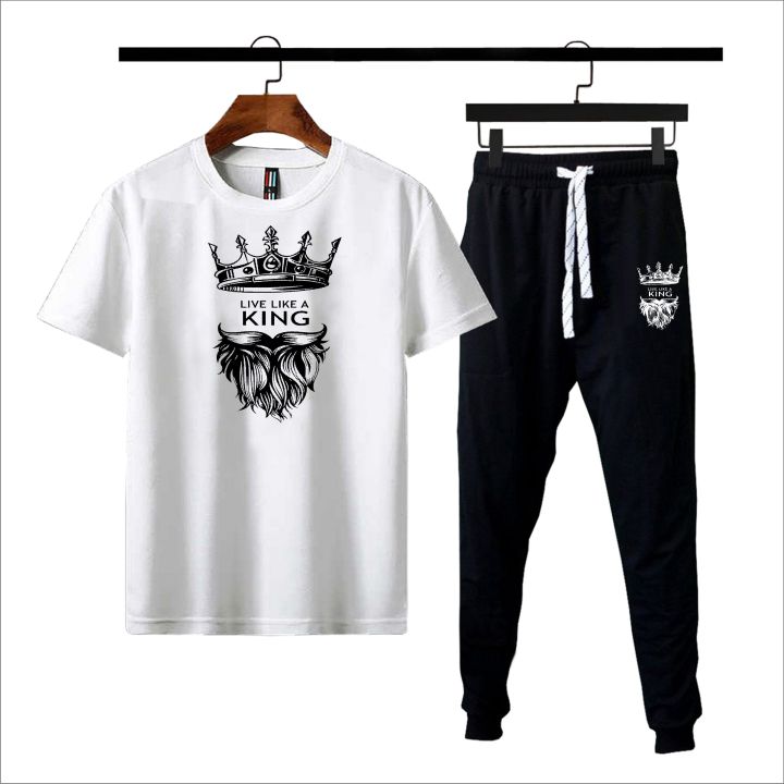 Black%20Live%20like%20a%20king%20printed%20summer%20gymwear%20trackuit%20trouser%20&%20t-shirt%20for%20men%20and%20boys%20-%20Image%202
