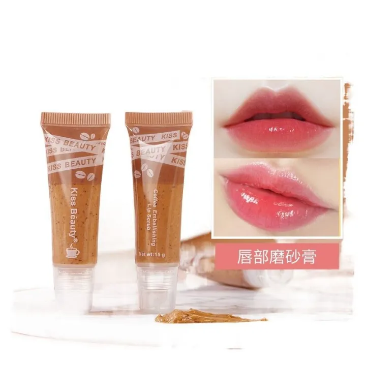 Kiss%20Beauty%20Coffee%20Lip%20Scrub%20Moisturizing%20Hydrating%20Exfoliating%20Soft%20-%20Image%203