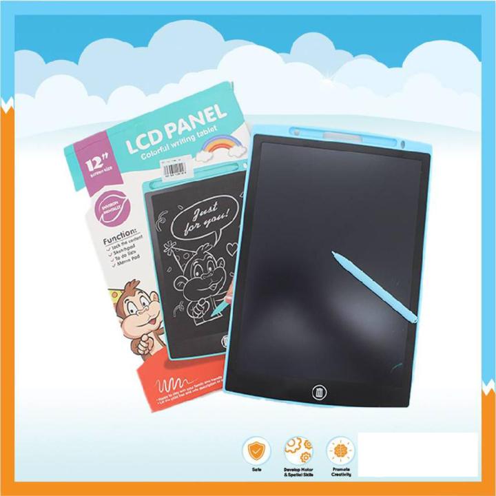 LCD Pannel Colorful Writing Tablet For Kids - 10''& 12''