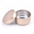 Candle Tin Round Metal Tin Box Candle Tin Aluminum Jar Storage Candle Travel Tin. 