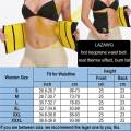LAZAWG Women Waist Trainer Hot Sweat Neoprene Belt Fat Burn Girdle Slimming Strap Body Shaper Slim Tummy Control Waist Cincher. 