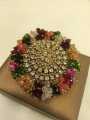 stylish metal gajra ring famouse design 65. 