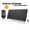 KM901 Keyboard Mouse Combo 2.4G78 Keys Mini Keyboard and Mouse Set Portable Office Combo Mini Black Wireless Keyboard And Mouse Combo Set For Notebook Laptop Mac Desktop PC Computer Smart TV PS4 - MAC, Windows 10 /8.1 /8 /7 /XP /Vista, Linux. 