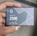 Q Smart Mobile X10 Battery Replacement wiith 2500mAh Capacity_Black. 