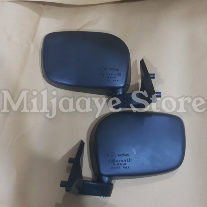 Suzuki%20Mehran%20(Wide%20Angle)%20Side%20Mirror%20Side%20Glass%20Also%20Fits%20on%20Suzuki%20Khyber%201%20Set%20For%20Both%20driver's%20side%20and%20passenger's%20side%20Black%20Color%202%20Pcs%20-%20Image%202