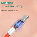 One Plus 65W 6.5A Type-C to Type-C Data Cable, Ultra Fast Charging Cable for One Plus 8 8T 9 9pro Nord series, C to C Warp Cable, C to C Dash Cable Original Warp 6.5A Fast Charging Cable For OnePlus Dual Type-C. 