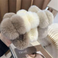 Girls Faux Hair Claw Soft Elegant Women Acrylic Hairpin Winter Plush Hair Clip for Hair Accessories Party Wedding Casual Use. 