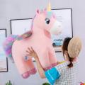 Colorful Angel Unicorn Magical Unicorn Doll Soft Plush Toy Doll Gift Ragdoll. 