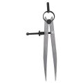 BRADOO- 6 Inch Adjustable Lockable Steel Divider Wing Leather Compass. 