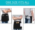 Fast Forward Waist Apron 3 Pocket [Pack of 2] Server Waitress Short apron for Men Women, Kitchen, Restaurant and Crafting, 24x12 Inches. 