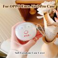 Original For OPPO Enco Air 2 Pro Transparent cartoons Silicone Earphone Case Cover. 