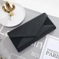 Women Long Envelope Wallet Hasp Pocket Coin Card Holder Purse PU Leather Handbag. 
