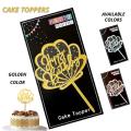 Reusable Cake Topper Acrylic Cake Topper Happy Birthday Cake Decoration. 