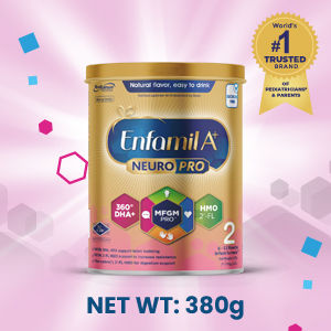 Enfamil A+ Stage 2 Follow Up Formula Baby Milk Powder 6 to 12 Months - 380 Gram