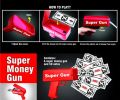 Cash Cannon Spray Money Gunz Money Rain Toy Spit Banknootes Gunz Red Best Gift KUN TRADERS KN-163. 