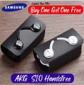Buy 1 Get 1 Free | AKG S10 Handsfree | Universal 3.5mm Earphones | Heavy Bass & Clear Sound | Compatible with All Android Devices.. 
