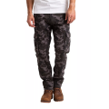 Men's Commando Multi-Pocket Cargo Pants – Loose-Fit Camouflage Joggers with Elastic Waist & Wide Leg – Versatile Streetwear, Hiking, and Outdoor Fatigue Trousers. All-Season, Comfortable, Baggy Army Pants with Multiple Functional Pockets.. 