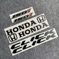 1 Set 3D Soft Glue Honda Logo Sticker Motorcycle Logo HONDA Click 125i 150i Logo Sticker. 