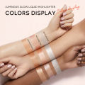 LAIKOU Luminous Glow Liquid Highlighter Waterproof Long-lasting Brigthen For Face Neckbone 8g. 