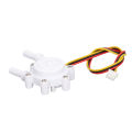 Water Flow Meter Sensor, DC 3.5-24V Flowmeter Switch Waterproof for Heater. 