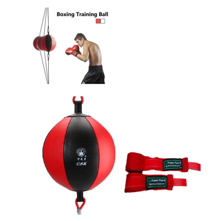 Punching Ball Hand Wraps Punching speed bag Double Ended Rope Boxing Speed Ball MMA Punching Ball Hand wrap Straps