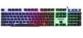 Cool Backlit Keyboard and Mouse Combo Kit Ergonomic Keyboard Color Backlight for Computer PC Laptop Wired 104 Keys Keyboard & Mouse Set Rainbow-Color Backlight. 