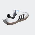 Samba  Addidas White Black Gum. 