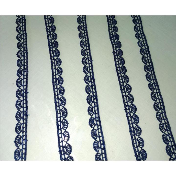 PUNNO FABRICS 5 gaz /Premium Quality Shuttle Lace For Clothes/size half inch width/Fancy Lace For Women Dress