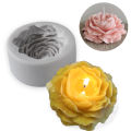 Peony Rose  Candle Molds Resin Silicone Aromatherapy Silicone Candle Mold Handmade Diy Aromatherapy Candle Mold Large Peony Handmade Soap Model Plaster Mold Artificial Flower. 