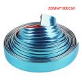New BEZIEL 6/10/15/20mm Width 3M Long Flexible Car Chrome ticker Auto elf Adheive ide Door Chrome trip Moulding Decoration Bumper Protector Trim Tape. 