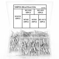 180 PCS Aluminum Blind Rivets Pop Rivets Assortment Kit 6 Sizes Fasteners Sets. 