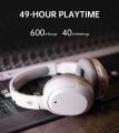 Edifier W820NB Plus Hybrid Active Noise Cancelling Headphones - LDAC Codec - Hi-Res Audio Wireless & Wired - Fast Charge - 49H Playtime - Over Ear Bluetooth V5.2 Headphones-. 