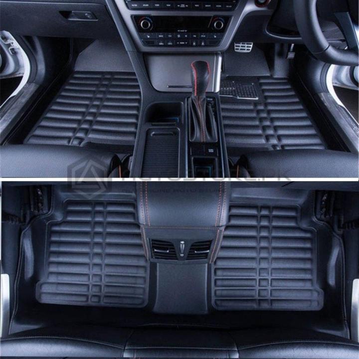 Premium Quality 5D Mats for Honda City 2009-2019-3 Pieces